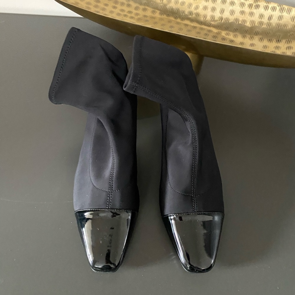 Zara mid heel ankle booties